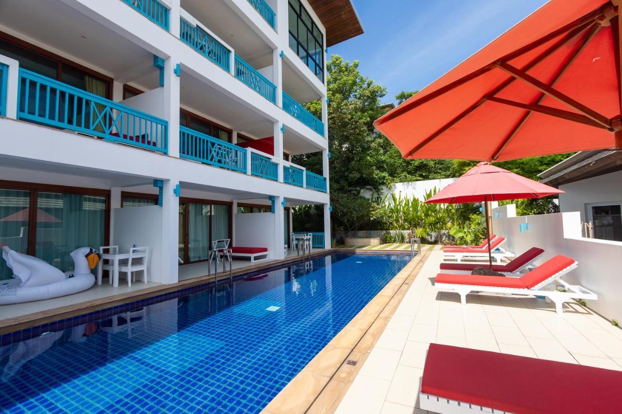 Pure Beach Club Resort Choeng Mon Eksteriør billede