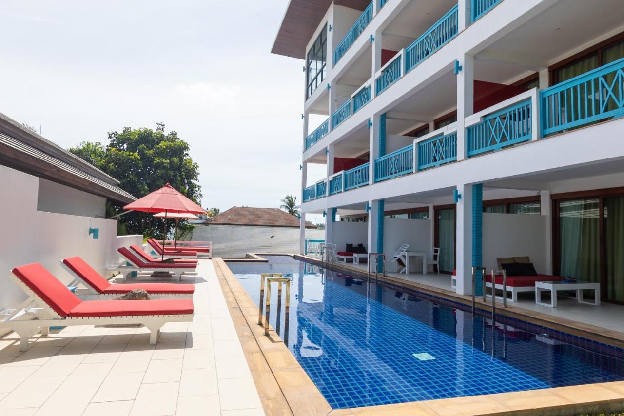 Pure Beach Club Resort Choeng Mon Eksteriør billede