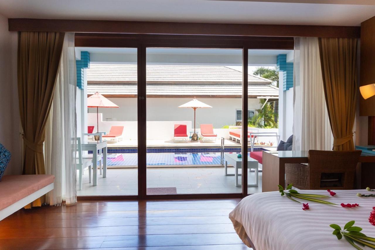 Pure Beach Club Resort Choeng Mon Eksteriør billede